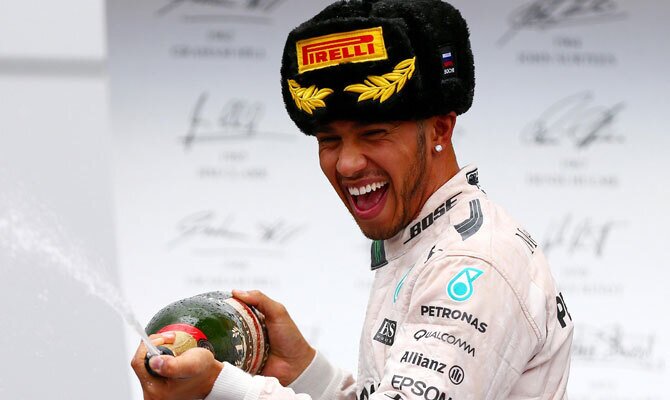 Hamilton victoria Gran Premio de Rusia