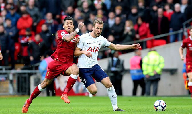 Tottenham vs Liverpool Harry Kane