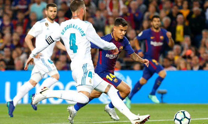 Barcelova vs Real Madrid El Clásico