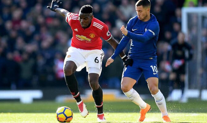 Chelsea vs Manchester United Premier League