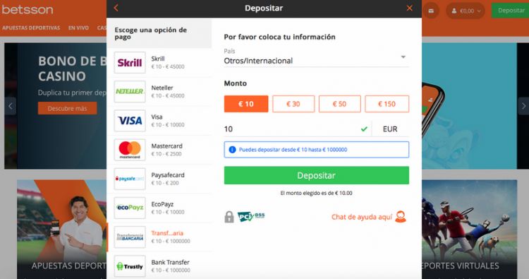 Métodos de pago transferencia bancaria