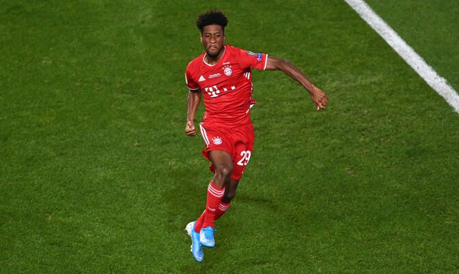 Kingsley Coman Bayern Múnich vs Schalke 04