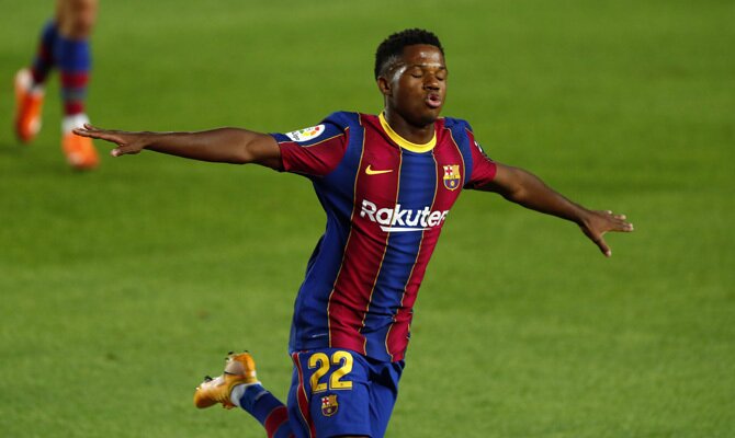 Ansu Fati, Celta de Vigo vs Barcelona
