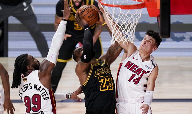 Finales NBA Los Angeles Lakers vs Miami Heat