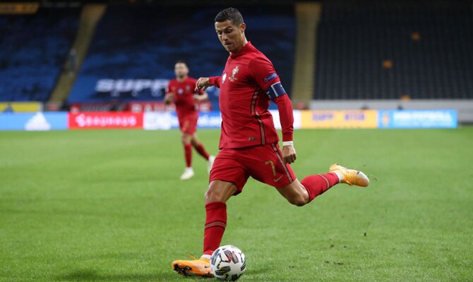 Portugal vs España Cristiano Ronaldo