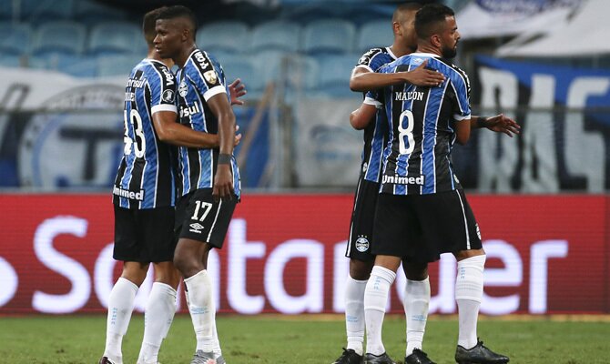 Champions League Gremio vs Santos