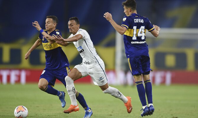 Apuestas Copa Libertadores Santos vs Boca Juniors