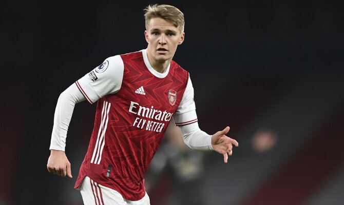Martin Odegaard espera ser protagonista y ayudar en el Wolverhampton vs Arsenal para cumplir con los pronósticos