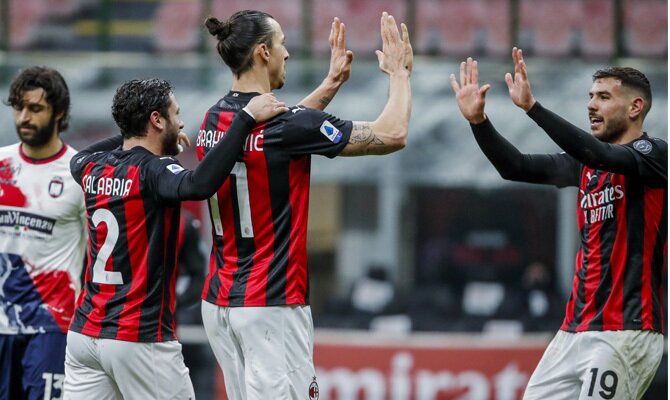 Ibrahimovic y Theo Hernández tienen que rendir al máximo para ayudar a su equipo en el Milan vs Inter