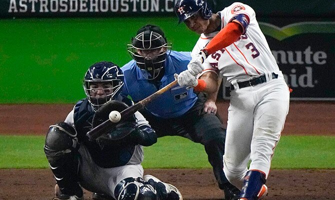 Jeremy Peña es una de las figuras de Houston Astros en la Serie Mundial