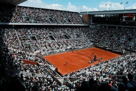 La panorámica de la cancha Philippe-Chatrier en la final de Roland Garros 2022