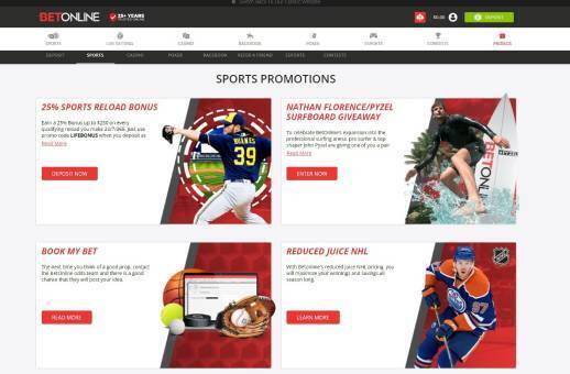 BetOnline apuestas - Bono