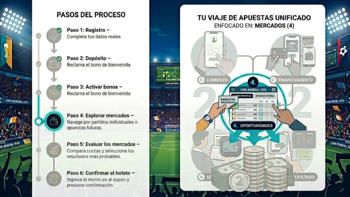 Exploración de mercados de apuestas del Mundial