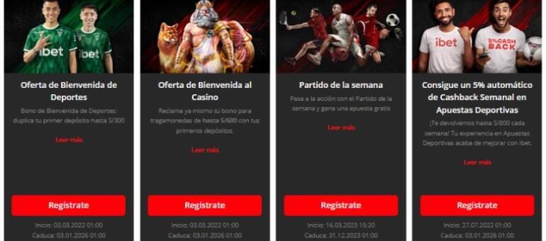 ibet apuestas - Bono