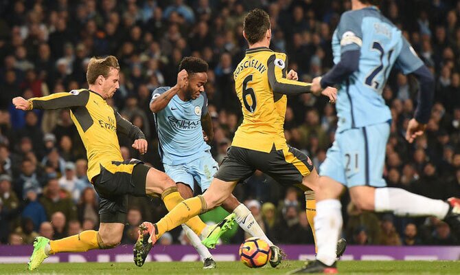 Manchester City vs Arsenal – Análisis, cuotas y resultados del partido – 05/11/2017