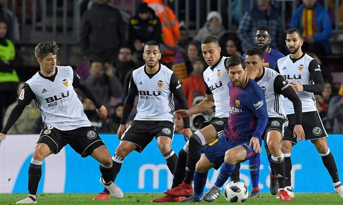 Valencia vs Barcelona – Análisis, cuotas y resultados del partido – 08/02/2018